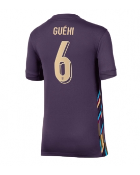 Inghilterra Marc Guehi #6 Maglia Gara Trasferta Repliche Europei 2024 Donna Inghilterra Marc Guehi #6 Maglia Gara Trasferta Repliche Europei 2024 Donna